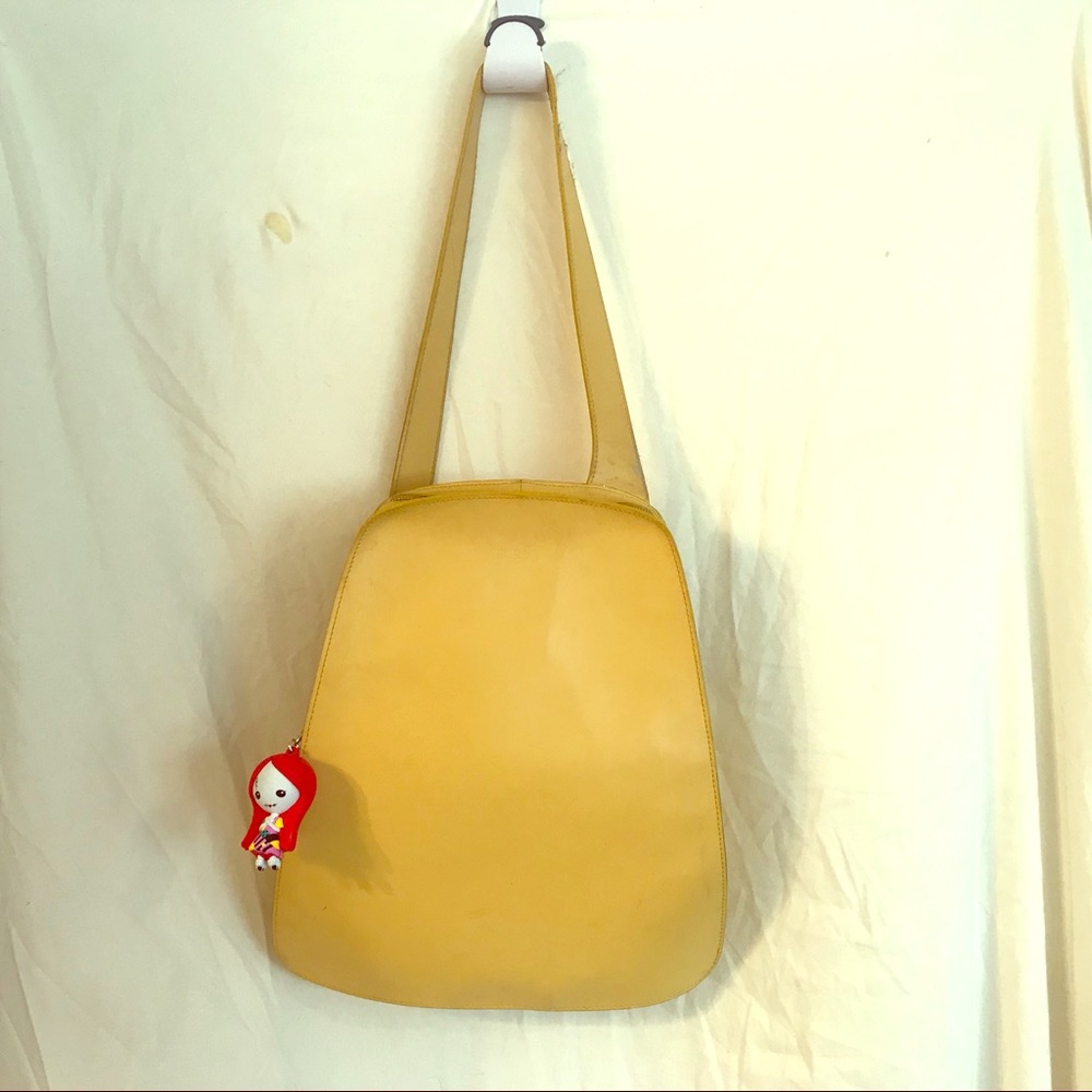 Beautiful Furlina Italian leather cross body bag